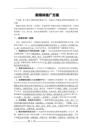 新媒体推广方案(7页).doc