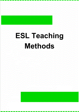 ESL Teaching Methods(3页).doc
