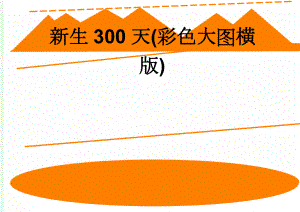 新生300天(彩色大图横版)(307页).doc