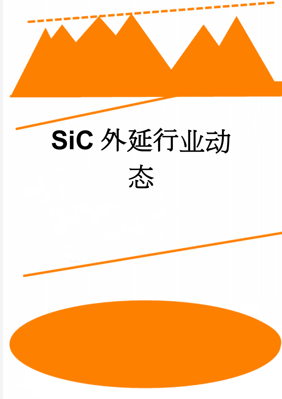 SiC外延行业动态(20页).doc_第1页